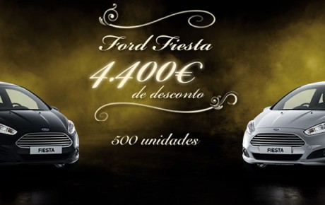 O Ford Fiesta tem agora 4400€ de desconto.